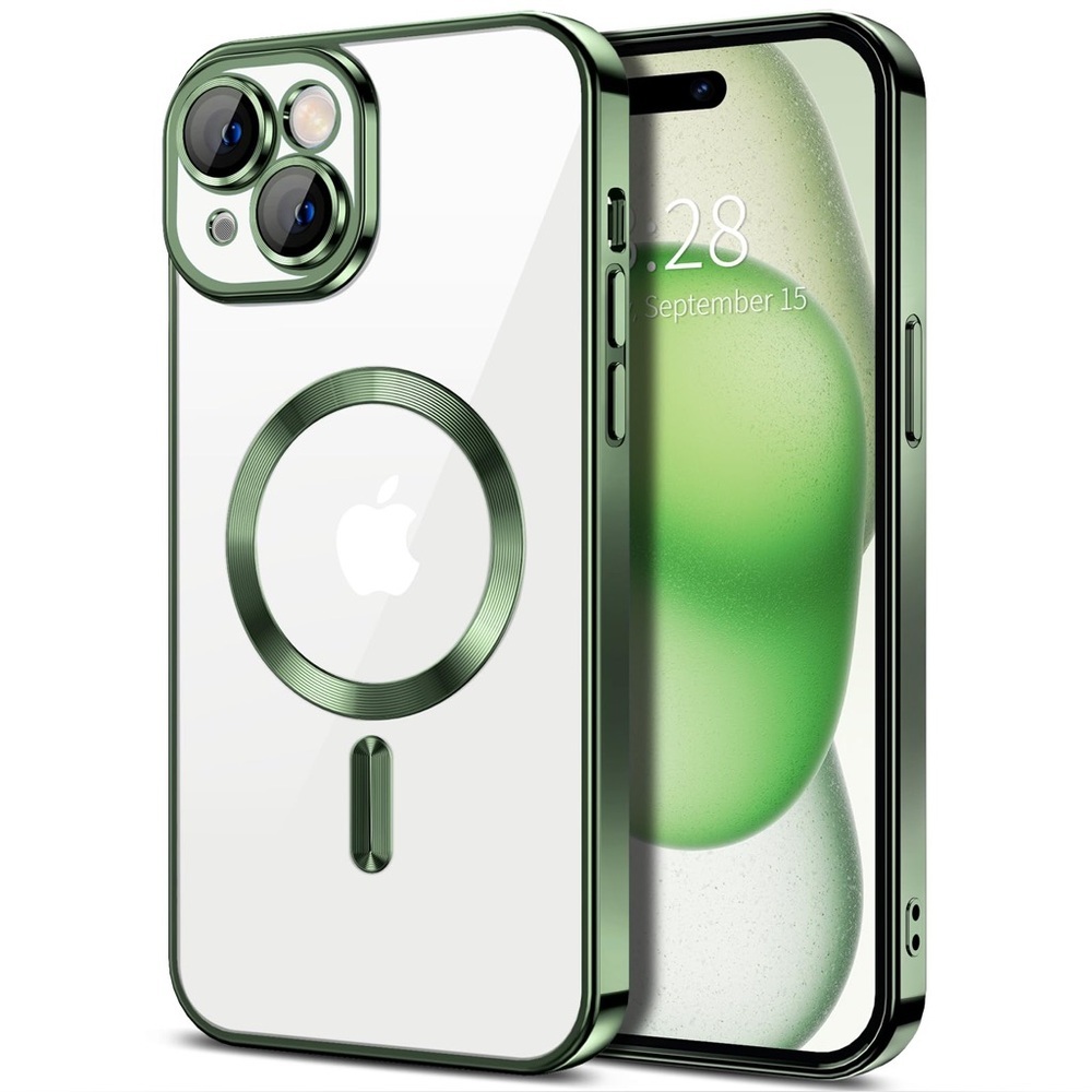 Apple iPhone 16 pro max Case with Green Accents